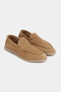 Nisantasi Shoes Nada Light TABANE GENUINE SUEDE Flat Sole Women Loafer - Image 6