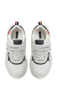 U.S. Polo Assn.  WHITE Boys' Sneaker - Image 4