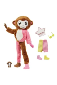 Barbie Cutie Reveal Bebekler Tropikal Orman Serisi Maymun Hkr01 - Image 2