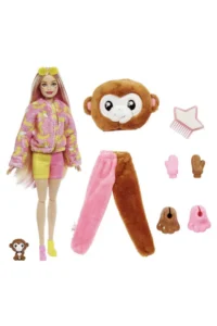 Barbie Cutie Reveal Bebekler Tropikal Orman Serisi Maymun Hkr01 - Image 3