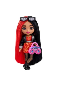 Barbie Extra Mini Dolls Alev Printed Dress - Image 2