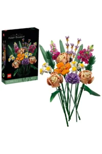 LEGO ® Botanicals Flower Bouquet 10280 - Decorative Flower Model Building Set for Adults (756 Pieces)