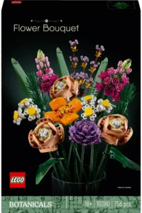 LEGO ® Botanicals Flower Bouquet 10280 - Decorative Flower Model Building Set for Adults (756 Pieces) - Image 3