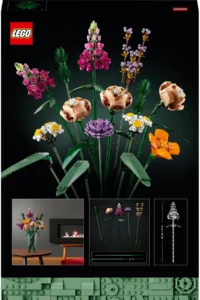 LEGO ® Botanicals Flower Bouquet 10280 - Decorative Flower Model Building Set for Adults (756 Pieces) - Image 4