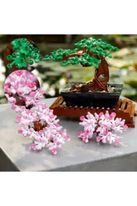 LEGO ® Botanicals Bonsai Tree 10281 - Displayable Model Building Set for Adults (878 Pieces) - Image 9