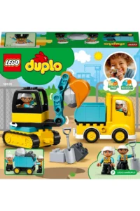 LEGO ® DUPLO® Town Truck and Crawler Digger 10931 - 2+ Educational Toy Construction Set (20 Pieces) - Image 4