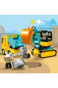 LEGO ® DUPLO® Town Truck and Crawler Digger 10931 - 2+ Educational Toy Construction Set (20 Pieces) - Image 5