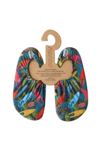 Unisex Children's Surf Themed Anti-Slip Patterned Sea Booties