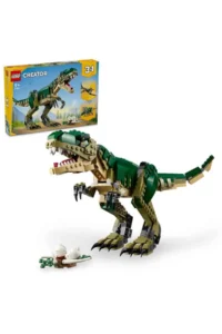 LEGO Creator 3 in 1 T. rex 31151 – Triceratops or Pterodactyl for Ages 9 and Up