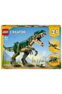 LEGO Creator 3 in 1 T. rex 31151 – Triceratops or Pterodactyl for Ages 9 and Up - Image 3