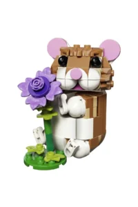 LEGO Creator 3 in 1 Cute Hamster with Flower 31376 - Image 2