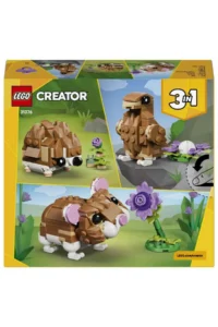 LEGO Creator 3 in 1 Cute Hamster with Flower 31376 - Image 4