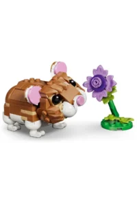 LEGO Creator 3 in 1 Cute Hamster with Flower 31376 - Image 5