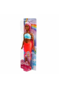 Barbie Dreamtopia Mermaid Dolls - Red Tail White Crown - Image 5