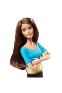 Barbie Infinite Motion Doll Brunette Black Tights Djy08 - Image 4