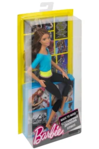 Barbie Infinite Motion Doll Brunette Black Tights Djy08 - Image 6