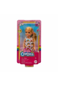 Barbie Chelsea Dolls with Accessories - Blonde-Rainbow Dress