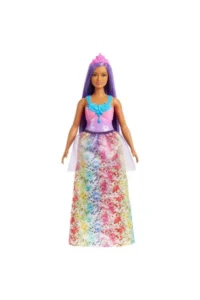 Barbie Dreamtopia Princess Dolls Series Hgr13 - Purple Hair