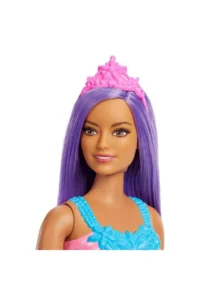 Barbie Dreamtopia Princess Dolls Series Hgr13 - Purple Hair - Image 2