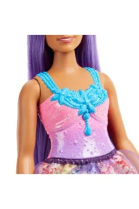 Barbie Dreamtopia Princess Dolls Series Hgr13 - Purple Hair - Image 3