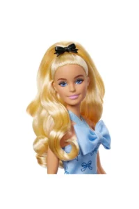 Barbie Fashionistas Doll in Blue with bow Dress HYT93 - Image 4