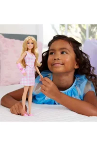 Barbie Fashionistas Doll in Pink Checkered Dress JJN56 - Image 2