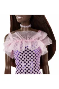 Barbie Shimmery - Pink Pullu Dress Siyahi - Image 2