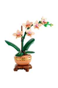 LEGO Botanicals Mini Orchid 10343 - Decorative Flower Making Set for Adults (274 Pieces)