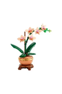 LEGO Botanicals Mini Orchid 10343 - Decorative Flower Making Set for Adults (274 Pieces) - Image 3