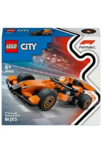 LEGO F1 Driver with City McLaren Race Car 60442 - Mini Race for Children Ages 6 and Up - Image 3