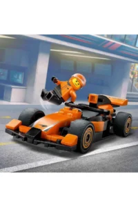 LEGO F1 Driver with City McLaren Race Car 60442 - Mini Race for Children Ages 6 and Up - Image 6