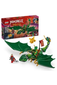 LEGO NINJAGO Lloyd's Green Forest Dragon 71829 - 2 Minifigures for Kids Ages 6 and Up