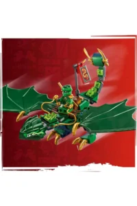 LEGO NINJAGO Lloyd's Green Forest Dragon 71829 - 2 Minifigures for Kids Ages 6 and Up - Image 6