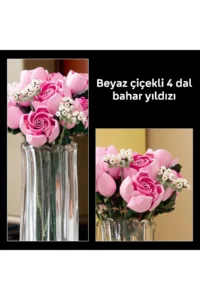 LEGO ® Botanicals Pink Rose Bouquet 10374 - 18+ Decorative Flower Model Building Set (789 Pieces) - Image 7