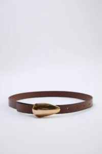 SHOES Black-Tan 2 Sets Women Belt - Image 3