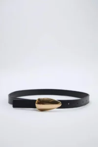 SHOES Black-Tan 2 Sets Women Belt - Image 4