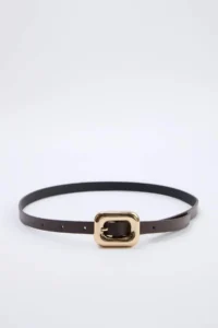 SHOES Black-Brown 2 Sets Women Belt - Image 2
