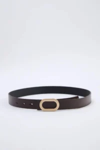 SHOES Black-Brown 2 Sets Women Belt - Image 2