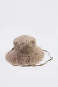 SHOES Mink Rope Binding Detailed Women Hat - Image 5