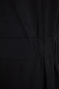 Trendyol Curve Black Weaving V-neck Jumpsuit - Image 7