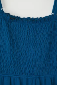 Trendyol Curve Mavi Sleeveless Knitting Plus Size Jumpsuit - Image 6