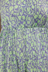Trendyol Curve Green Sleeveless Patterned Plus Size Knitting Jumpsuit - Image 3