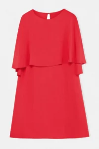 Trendyol Curve Red morocco Weaving Plus Size Dress - Image 4