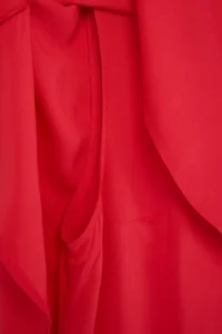 Trendyol Curve Red morocco Weaving Plus Size Dress - Image 6