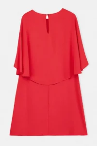Trendyol Curve Red morocco Weaving Plus Size Dress - Image 7