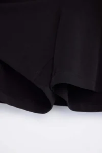 Trendyol Curve Black Inside OF shorts Sandy Mini Plus Size Skirt - Image 7