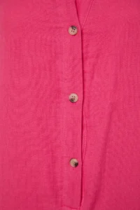 TRENDYOLMİLLA Fuchsia Weaving Beach Mini Jumpsuit - Image 7