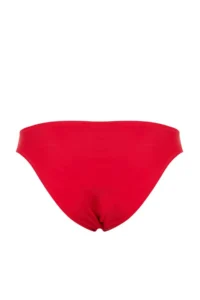 TRENDYOLMİLLA Red Draped Chlora&Water Resistant LONG Lasting LYCRA® XTRA LIFE Bikini Bottom - Image 6