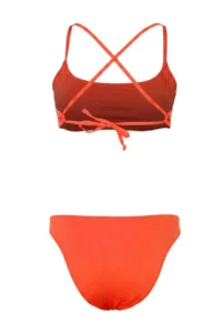 TRENDYOLMİLLA Red bralette Covered Regular Waist brazilian Basic Bikini Set - Image 5