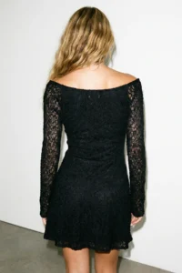 Drop by TrendyolMilla Black Knitting Dress - Image 3